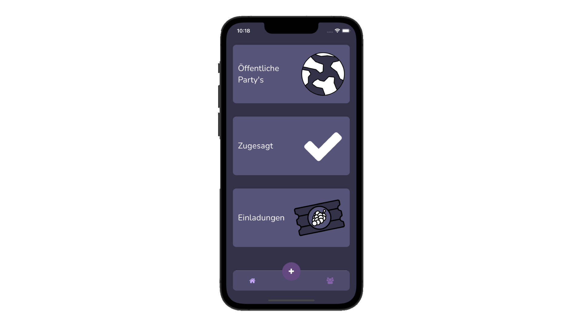 PartyGrapes – Eventplaner